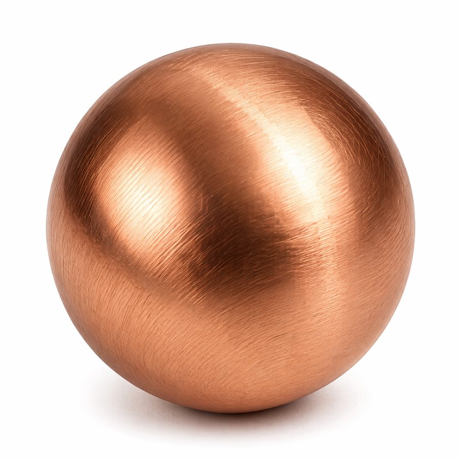 Copper material sample
