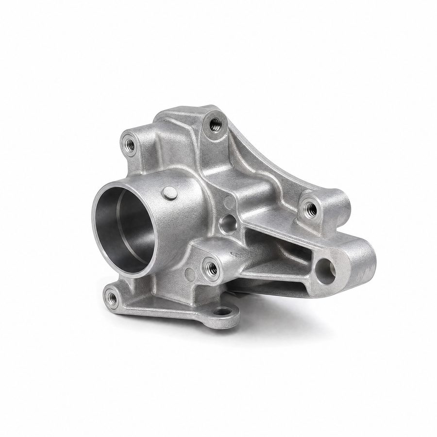 Die-cast metal housing