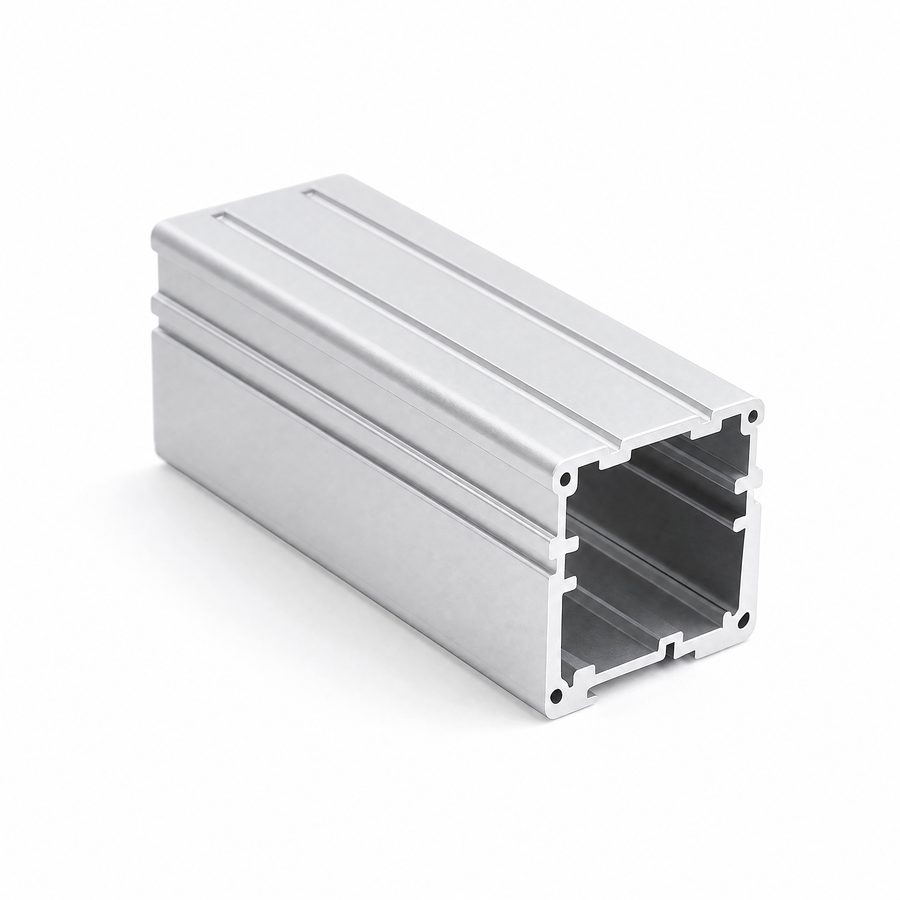Extruded metal profile part