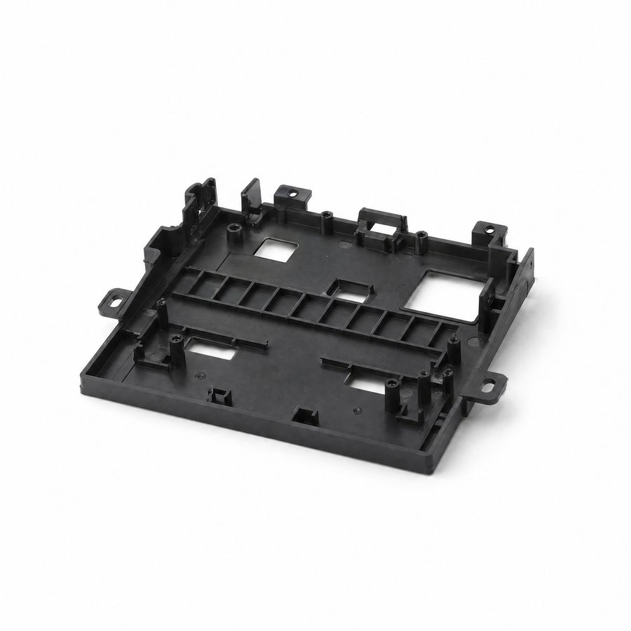Injection-molded plastic part