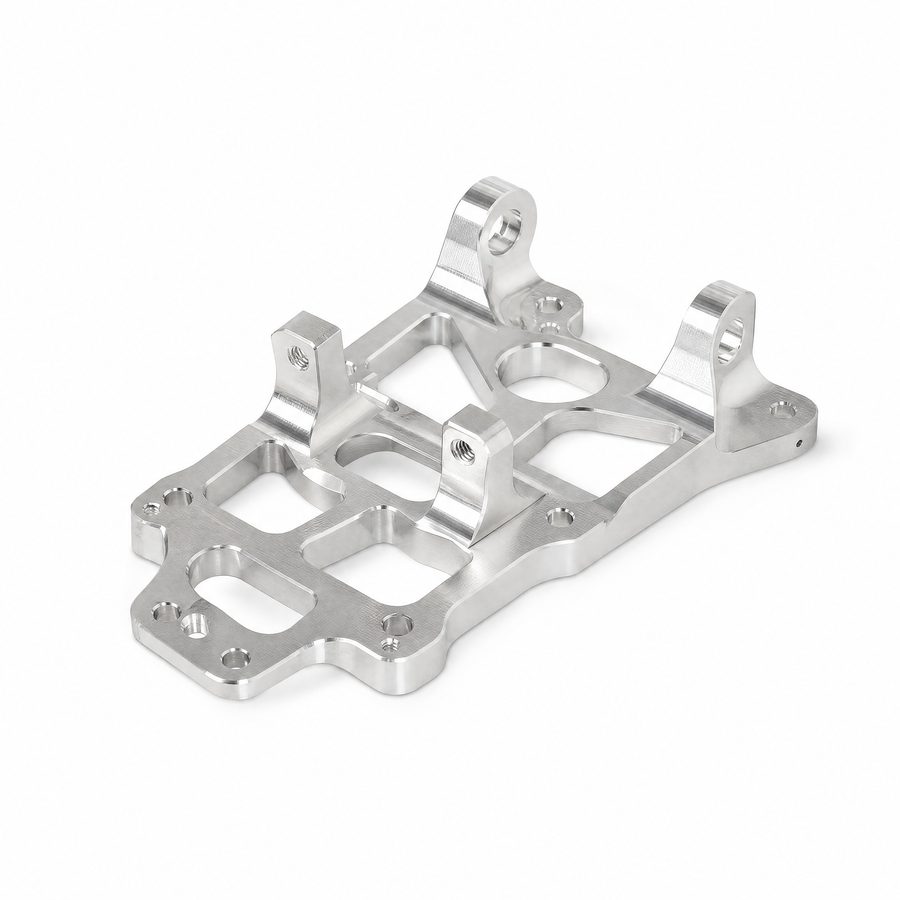 Precision-milled metal part