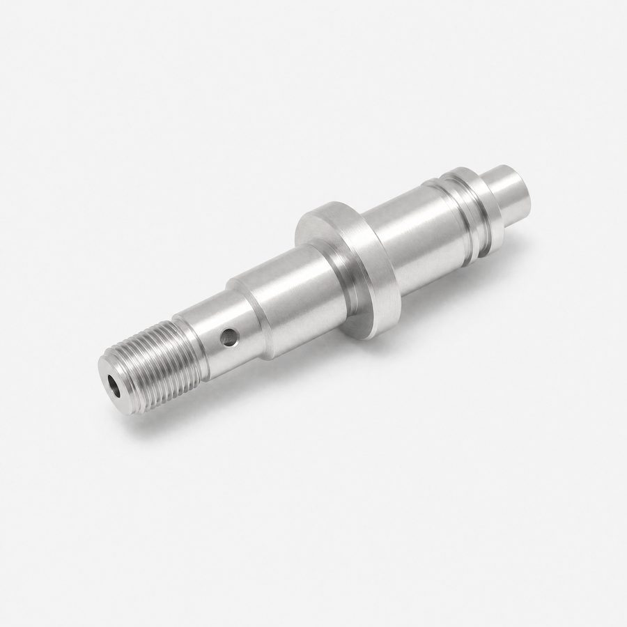Precision-turned metal component